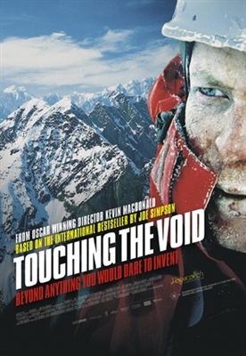 Touching the Void movie posters (2003) tote bag