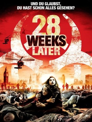 28 Weeks Later movie posters (2007) Longsleeve T-shirt