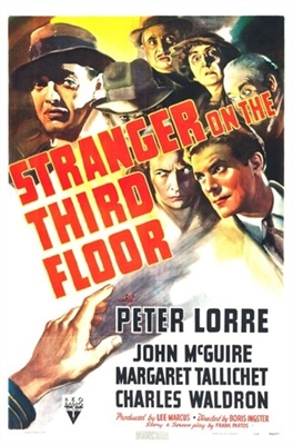 Stranger on the Third Floor movie posters (1940) tote bag