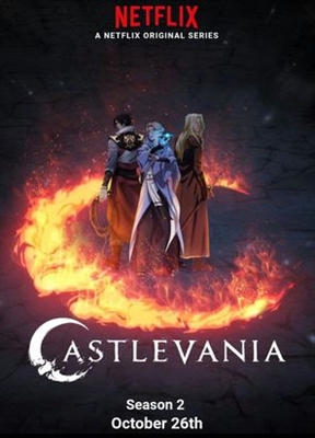 Castlevania movie posters (2017) tote bag