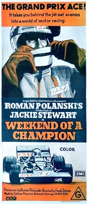Weekend of a Champion movie posters (1972) poster