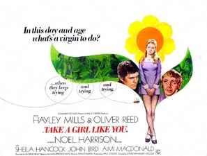 Take a Girl Like You movie posters (1970) tote bag