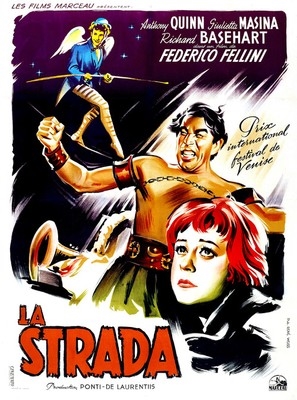 La strada movie posters (1954) hoodie