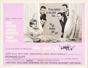 Boys' Night Out movie posters (1962) poster