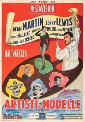Artists and Models movie posters (1955) Poster MOV_1787354