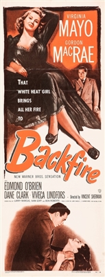 Backfire movie posters (1950) mug