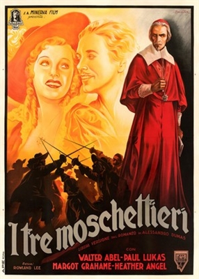 The Three Musketeers movie posters (1935) poster