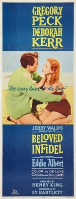 Beloved Infidel movie posters (1959) tote bag