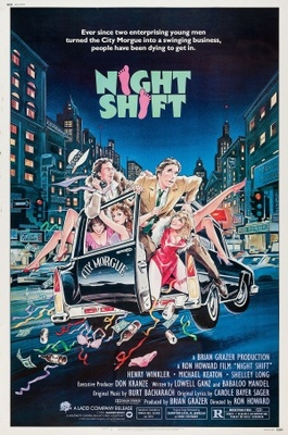 Night Shift movie poster (1982) tote bag