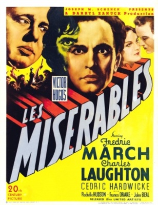 Les misÃ©rables movie poster (1935) mouse pad