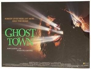 Ghost Town movie posters (1988) tote bag