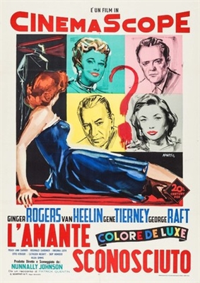 Black Widow movie posters (1954) calendar