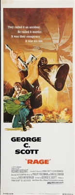 Rage movie posters (1972) tote bag