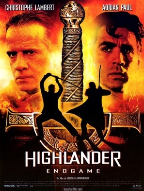 Highlander: Endgame movie posters (2000) poster