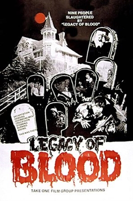 Legacy of Blood movie posters (1978) poster