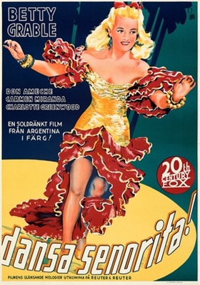 Down Argentine Way movie posters (1940) tote bag