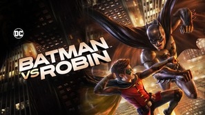 Batman vs. Robin movie posters (2015) tote bag