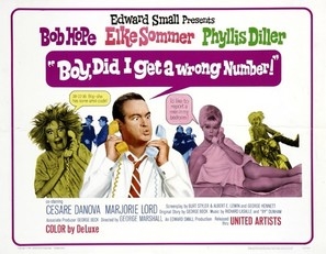 Boy, Did I Get a Wrong Number! movie posters (1966) hoodie