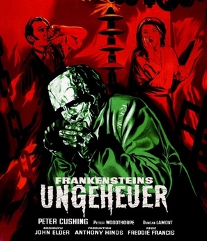 The Evil of Frankenstein movie posters (1964) calendar
