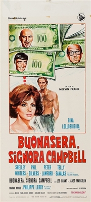 Buona Sera, Mrs. Campbell movie posters (1968) poster