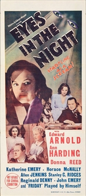 Eyes in the Night movie posters (1942) poster