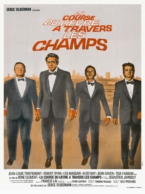 La course du lièvre à travers les champs movie posters (1972) poster