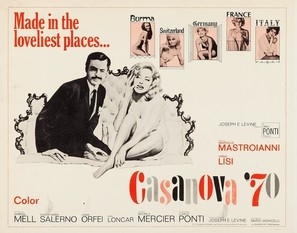 Casanova '70 movie posters (1965) tote bag