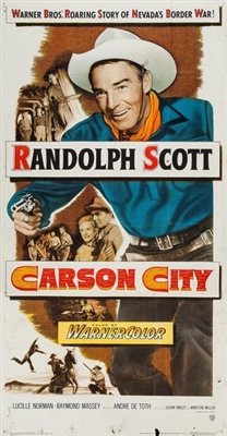 Carson City movie posters (1952) mouse pad