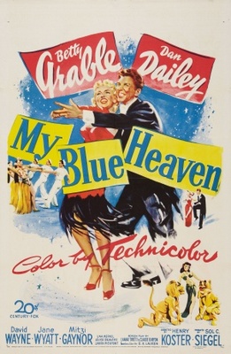 My Blue Heaven movie poster (1950) calendar