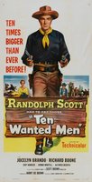 Ten Wanted Men movie poster (1955) Poster MOV_17b45fe2