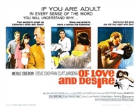 Of Love and Desire movie posters (1963) t-shirt #MOV_1800204