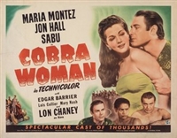 Cobra Woman movie posters (1944) Mouse Pad MOV_1800942
