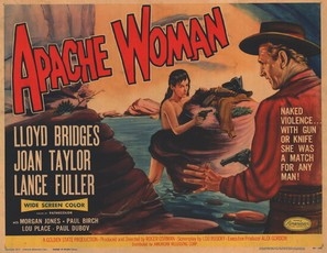 Apache Woman movie posters (1955) tote bag