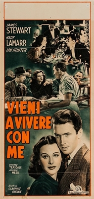 Come Live with Me movie posters (1941) calendar