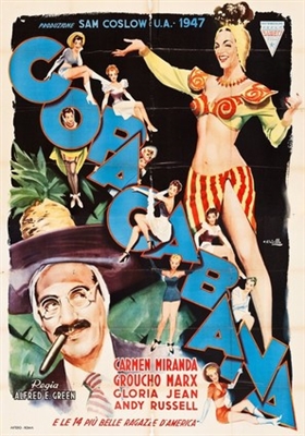 Copacabana movie posters (1947) calendar