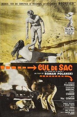 Cul-de-sac movie posters (1966) tote bag