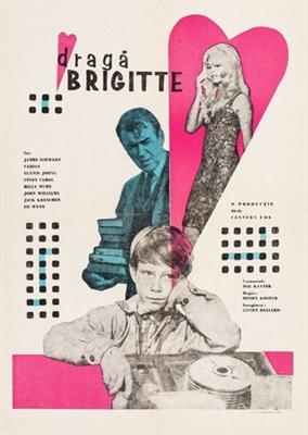 Dear Brigitte movie posters (1965) calendar