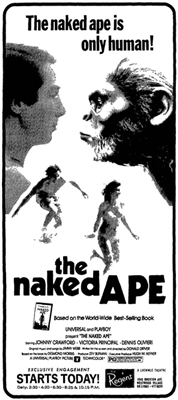 The Naked Ape movie posters (1973) poster