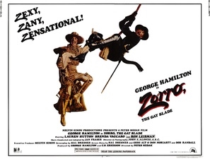Zorro, the Gay Blade movie posters (1981) poster