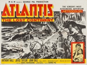 Atlantis, the Lost Continent movie posters (1961) calendar