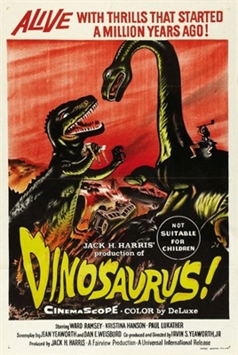 Dinosaurus! movie posters (1960) calendar
