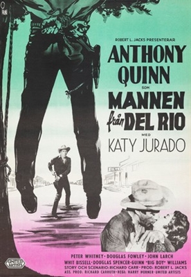 Man from Del Rio movie posters (1956) poster