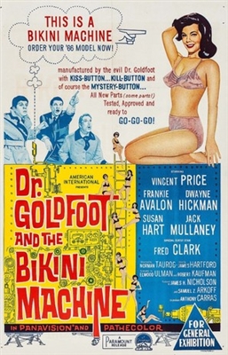 Dr. Goldfoot and the Bikini Machine movie posters (1965) mug