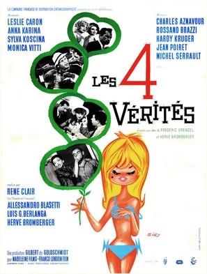 Les quatre vérités movie posters (1962) tote bag #MOV_1810838