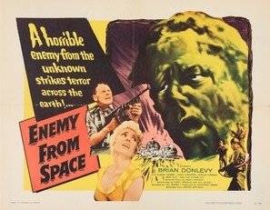 Quatermass 2 movie posters (1957) tote bag