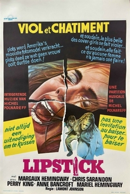 Lipstick movie posters (1976) tote bag #MOV_1812468