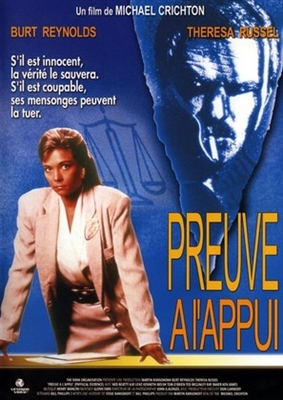Physical Evidence movie posters (1989) poster