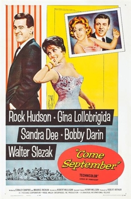 Come September movie posters (1961) poster