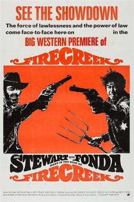 Firecreek movie posters (1968) tote bag