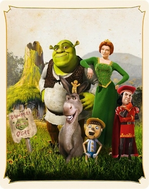 Shrek movie posters (2001) tote bag #MOV_1813461